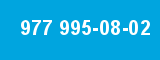 977 995-08-02 977 995-08-02